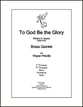 To God Be the Glory P.O.D. cover